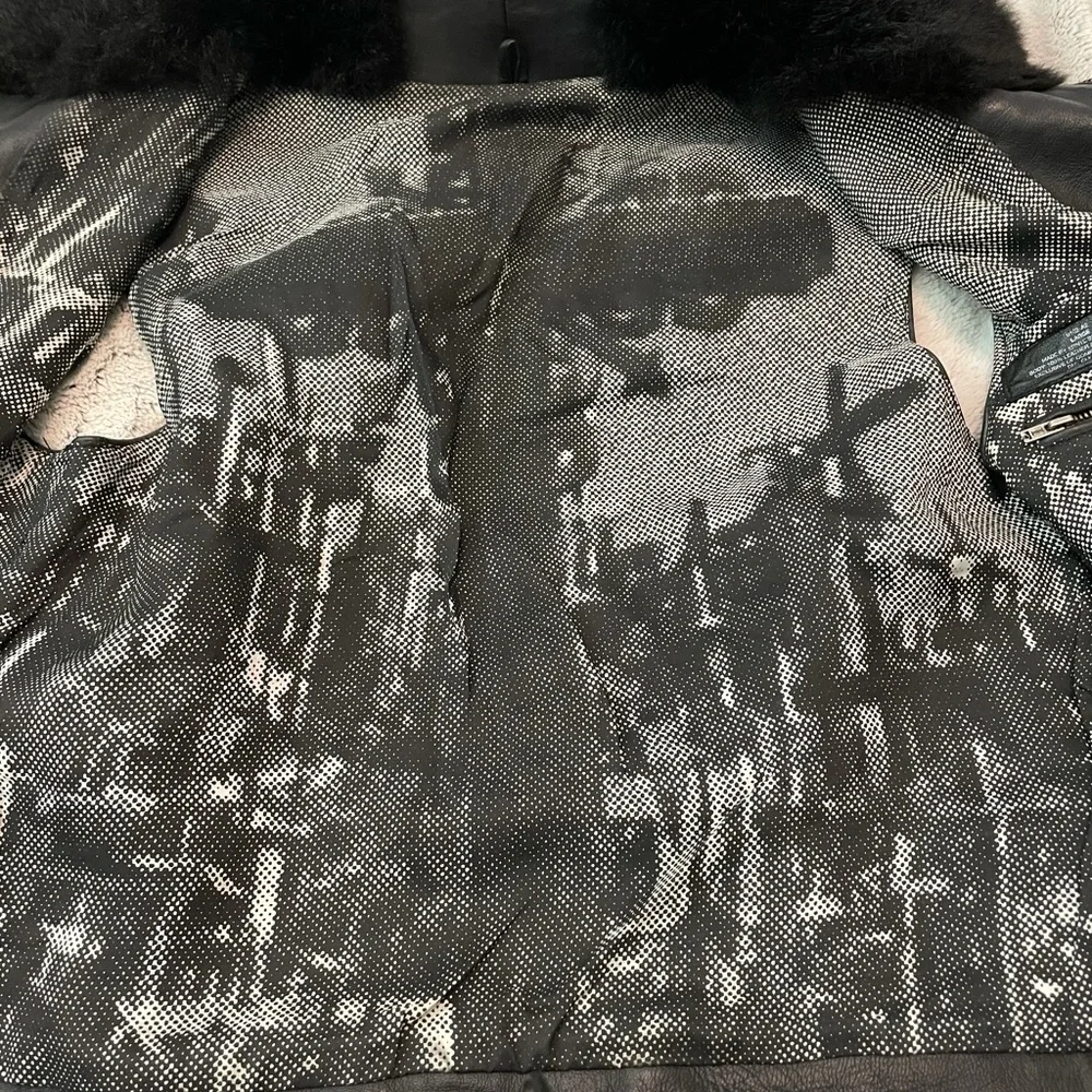 Ernte genuine leather vest with gold stud detail - Picture 16 of 16